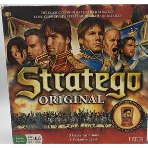 Stratego Original COMPLETE PlayMonster 2016 Strategy War Spy Battle Board Game